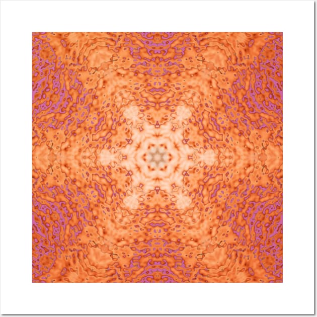 Flaming sun mandalas Wall Art by Pastelricky